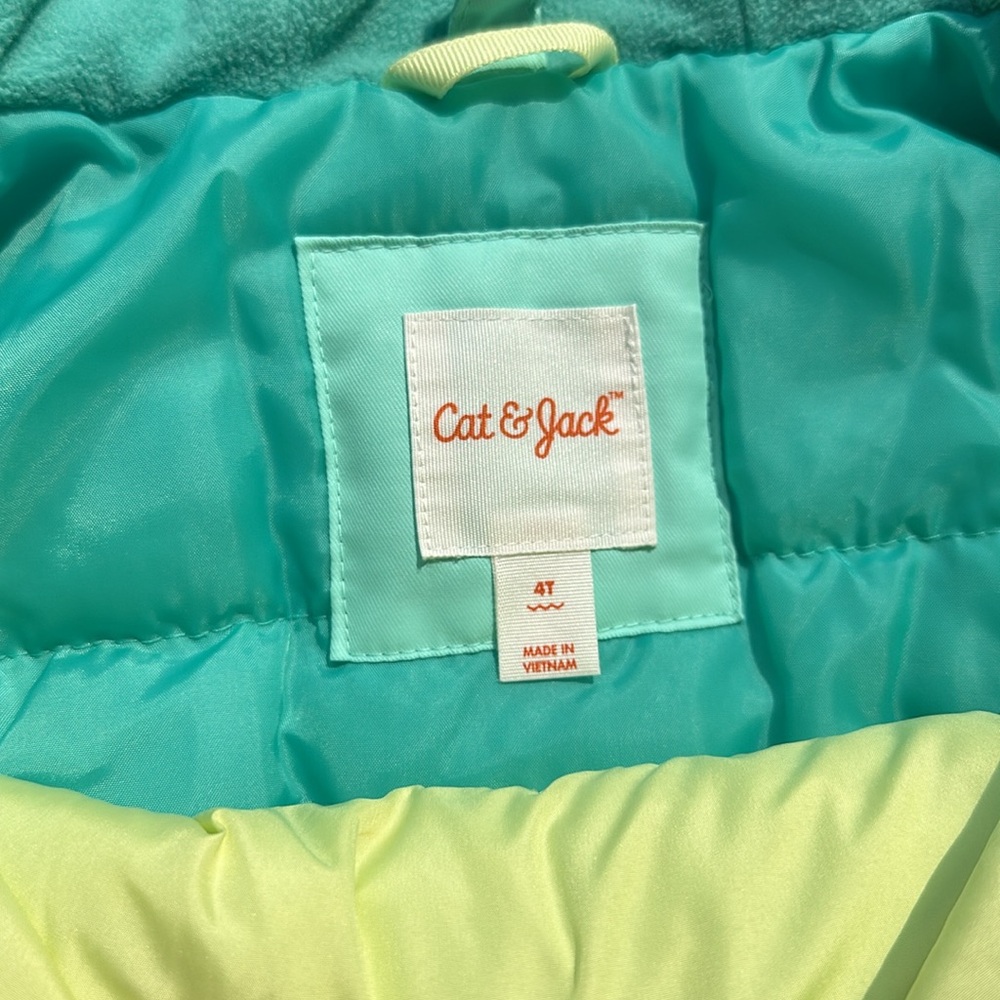 Cat & Jack Winter Jacket Coat 4T - Picture 5 of 6